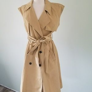 A new day trench coat dress nwt